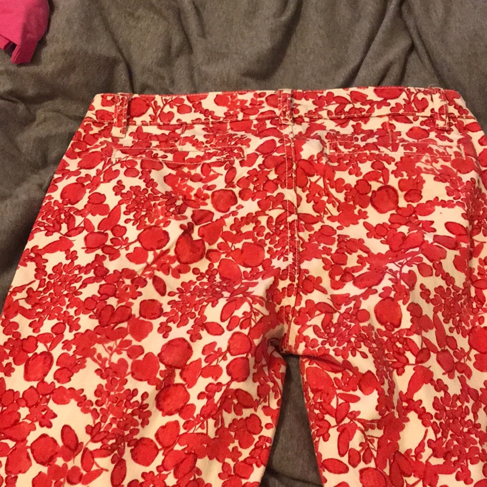 Tory Burch Apple Tree Printed Slacks - image 3